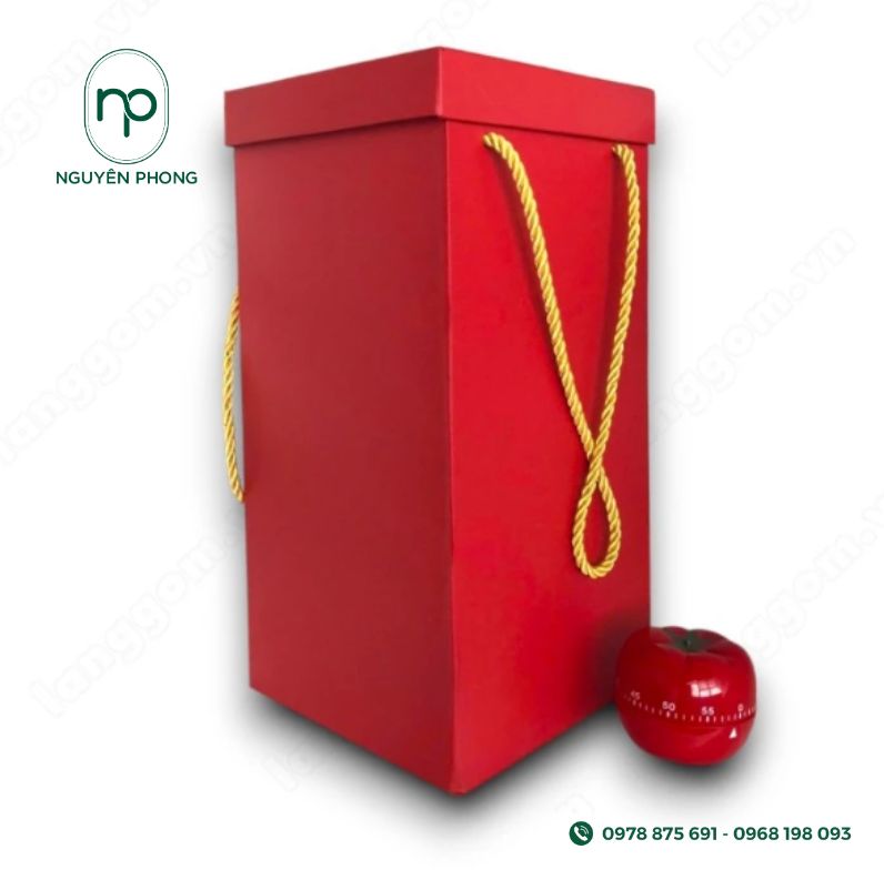 Mẫu hộp đựng lọ hoa sang trọng tinh tế